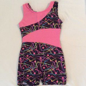 Danskin Gymnastic Biketard